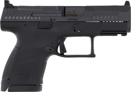 CZ USA P-10 S Handgun 9MM Luger 10RD Magazine 3.5" Barrel Black Optic Ready Fixed Sights