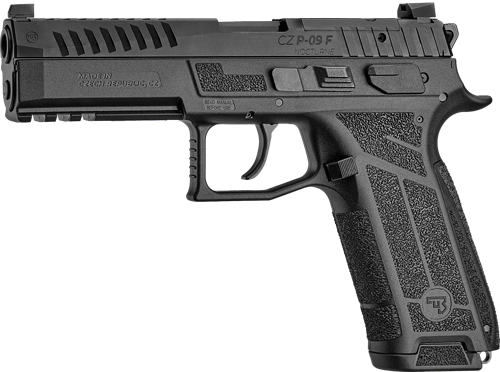 CZ P-09 F NOCTURNE OR 9MM FS - 10RD POLYMER FRAME BLACK-img-1