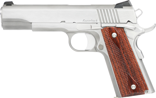 Dan Wesson 1911 Razorback Handgun 10MM Auto 8RD Magazine 5" Barrel Stainless