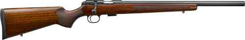 CZ 457 AMERICAN VARMINT 17HMR - 21in. HB WALNUT STOCK 5RD MAG-img-1