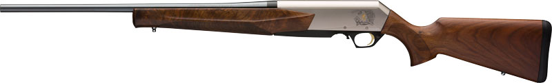 Browning BAR MK3 243 WIN - 22" Satin Nickel/GRII Walnut