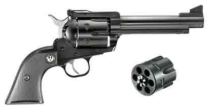 Ruger Blackhawk Convertible Single-Action Revolver .45 Colt/.45 ACP (5.5 in) Blued