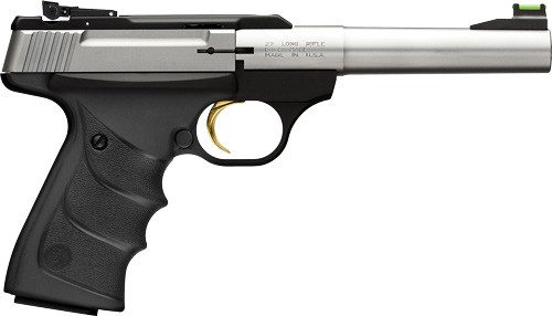 Browning BUCK MARK Camper URX - 22LR 5.5"hb Stainless/BLK SYN