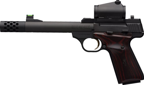 Browning Buck Mark Hunter 5.9 Handgun .22 LR 10RD Magazine 5.9" Threaded Barrel Vortex Crossfire Red Dot Sight