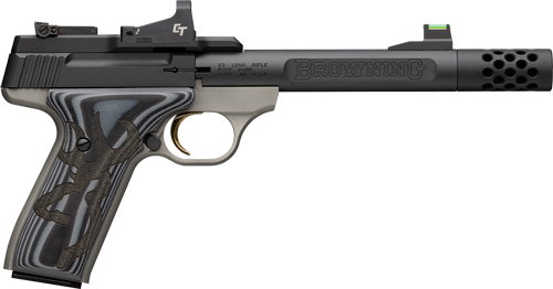 Browning Buck Mark Plus G10 .22 LR 5.9in Red Dot Semi-Auto Pistol