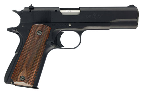 Browning 1911 A1 Full Size Handgun .22 LR 10RD Magazine 4.25" Barrel Black with Brown Grips