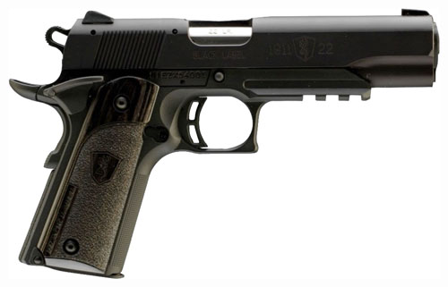 BROWNING 1911-22 BLACK LABEL - COMPACT 22LR 3.62in.FS W/ RAIL-img-0