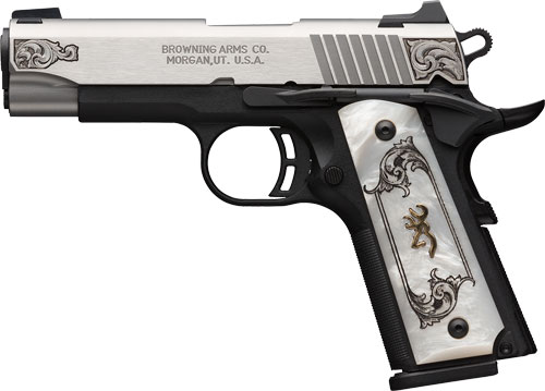 Browning 1911-380 Black Label Medallion .380 ACP 4.25in 1911 Semi-Automatic Handgun