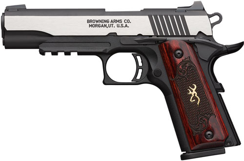 Browning 1911-380 Black Label Medallion Pro 380 ACP 4.25 in Handgun