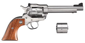 Ruger Single-Six Convertible Revolver, 5.5" Stainless (.22 LR/.22 WMR)