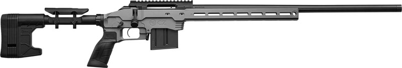 CZ 600 PLUS MDT 6MM CM 24" - GREY Threaded LSS Chassis