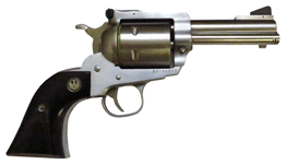 Ruger 0817 Super Blackhawk Revolver, .44 Magnum, 3.75-inch Barrel, 6-Round Capacity, Satin Stainless Steel Frame, Black Laminate Grips, Adjustable Sights, Unfluted Cylinder - Ruger - Best Price $772.49