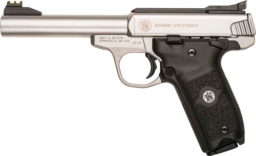 Smith & Wesson SW22 Victory .22 LR 5.5" 10rd Stainless Steel Handgun