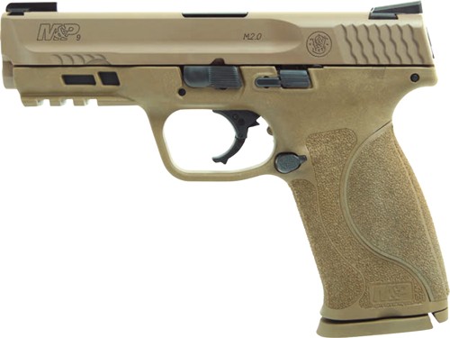 Smith & Wesson M&P9 M2.0 9mm Pistol (4.25" FDE) w/ Truglo TFX