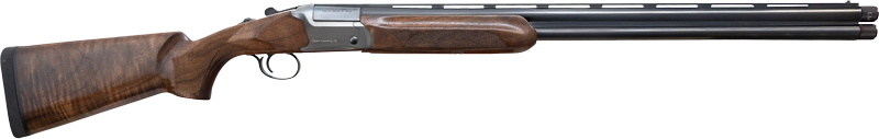 AKKAR 812 OPEN COUNTRY 12GA 3″ 28″VR EJECTORS BLUE WALNUT