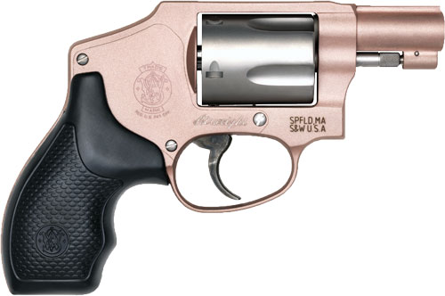 S&W 642 .38SPL+P 1.88" SS Rose Gold Frame, 5-Shot, Fixed Sight