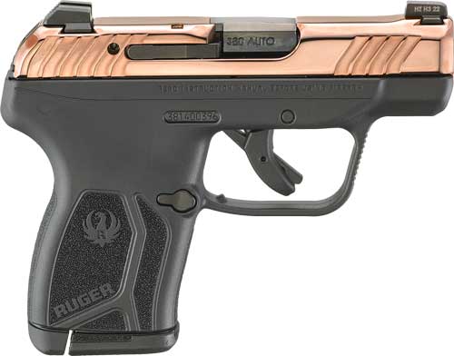 Ruger 13740 LCP MAX Pocket Pistol, .380 Auto, 10+1 Capacity, Rose Gold PVD Slide, Black Nylon Grip Frame, Tritium Front Sight - Ruger - Best Price $364.00
