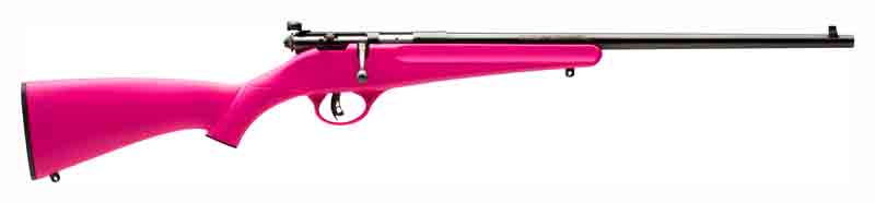 Savage Arms Rascal Rifle 22 LR Single Shot 16.13" Barrel Pink