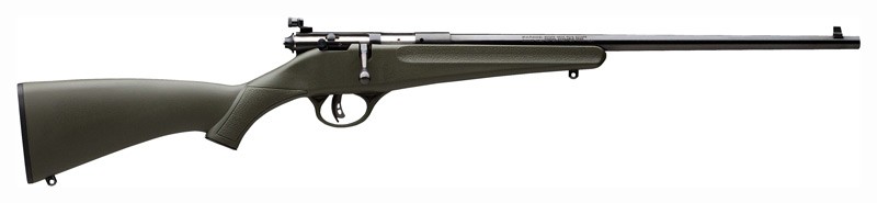 Savage Rascal Single Shot Rifle .22LR 1RD Capacity 16.125" Barrel Green Stock