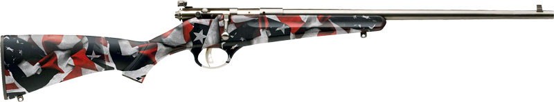 Savage Rascal Red White & Blue Rifle 22LR 1RD Capacity 16.125" Barrel Synthetic Stock