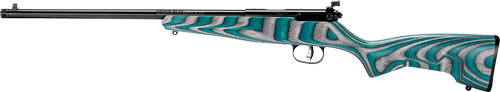 Savage Rascal Minimalist Youth Rifle 22 LR Teal/Gray