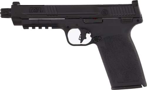 S&W M&P 5.7 NO THUMB SAFETY 5in. - 2-10 RD MAGS OPTIC CUT BLACK-img-1