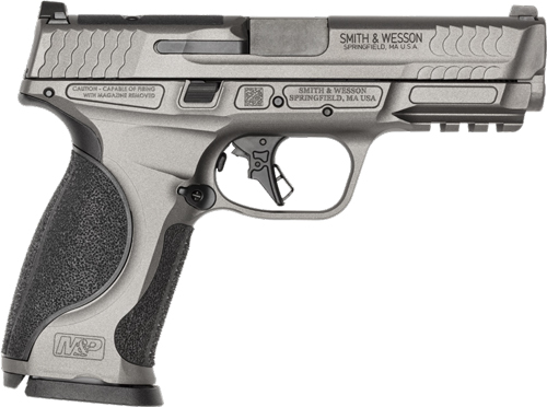 Smith & Wesson M&P40 M2.0 Metal Optic Ready Semi-Auto Handgun .40 S&W (4.22" Barrel) - Tungsten Gray