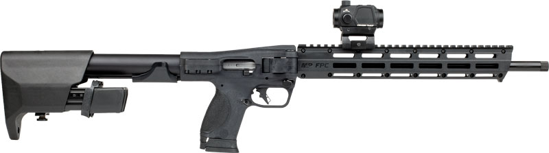 Smith & Wesson M&P FPC Folding Carbine 9mm Luger 16.25" (w/ Crimson Trace Red Dot) 23rd