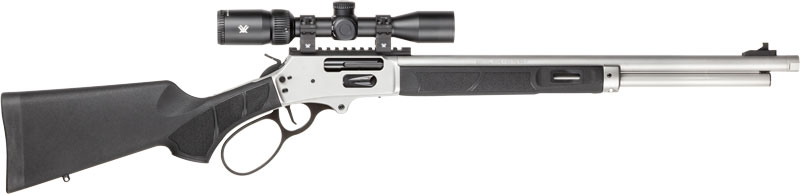 Smith & Wesson 1854 Large Loop .45-70 Govt Scoped 20" Stainless Synthetic