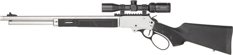 Smith & Wesson 1854 Large Loop .45-70 Govt Scoped 20" Stainless Synthetic
