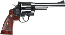 S&W 29 44MAG 6.5in. AS BLUED - CHECKERED WOOD GRIPS-img-0