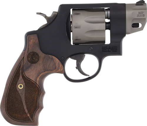 S&W 327 PERFORMANCE CENTER 2in. - 357 MAG 8-SH BLACK MATTE WOOD-img-1