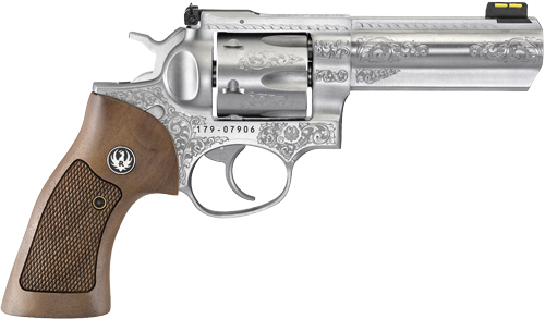 Ruger GP100 Deluxe TALO Edition 4" Stainless Steel Engraved Revolver