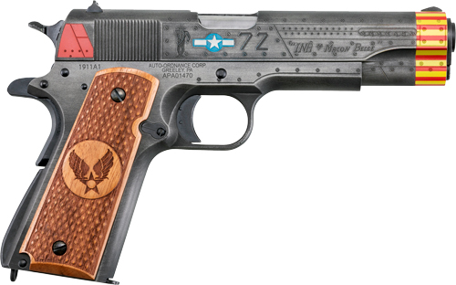AUTO-ORDNANCE 1911 45ACP 5″ RED TAILS SPECIAL EDITION