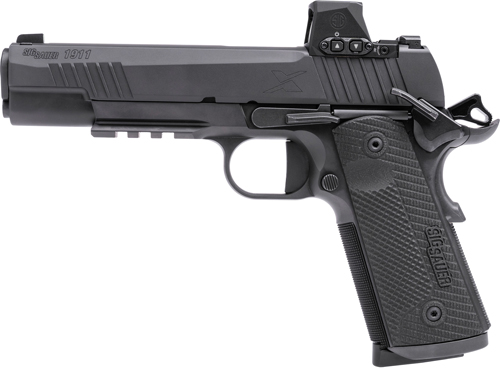 Sig Sauer 1911 X-Series 45ACP Black DLC 5" Romeo-X Compact (XRAY3, G10) 8rd