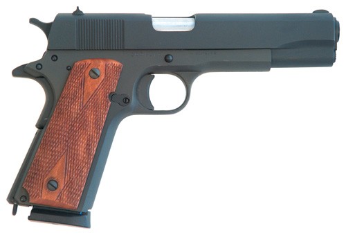Cimarron WWI A1 1911 Handgun .45 ACP 8RD Magazine 5" Barrel Wood Grips