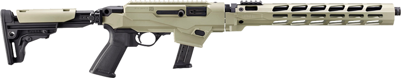 Ruger PC Carbine 9mm 17-Shot Desert Verde Cerakote (Threaded) 