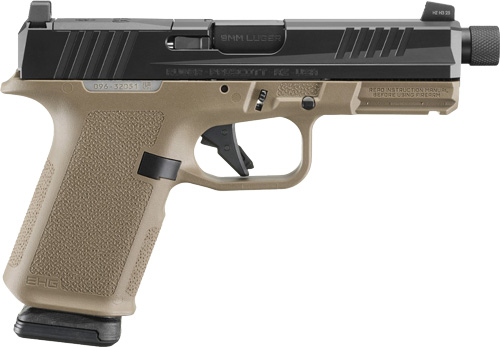 Ruger RXM 9mm Semi-Auto Handgun 4.5" Threaded Barrel FDE 15rd