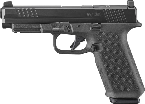 Ruger RXM 9mm 4.5" Optic Ready Pistol (Magpul EHG, Tritium Front/Adjustable Rear) 17-Round