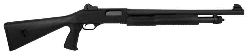 Savage Arms Stevens 320 Security Shotgun 12GA 3" Chamber 5RD Capacity 18.5" Barrel Black Ghost Ring Sight with Pistol Grip