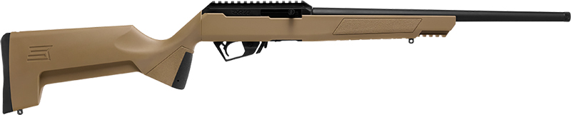 Savage Arms RXR22 Semi-Auto Rifle.22 LR 10RD Magazine 16.5'' Threaded Barrel FDE Polymer Stock