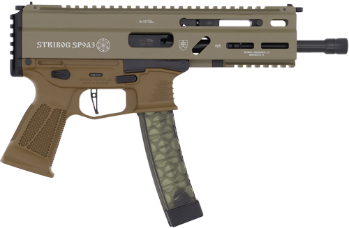 Global Ordnance 197892004770 Grand Power Stribog SP9A3 9mm 30+1 FDE - Global Ordance - Best Price $1,037.99