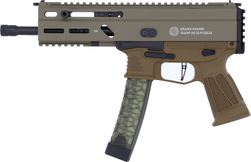 Grand Power Stribog SP9A3 9mm Sub Pistol (FDE)