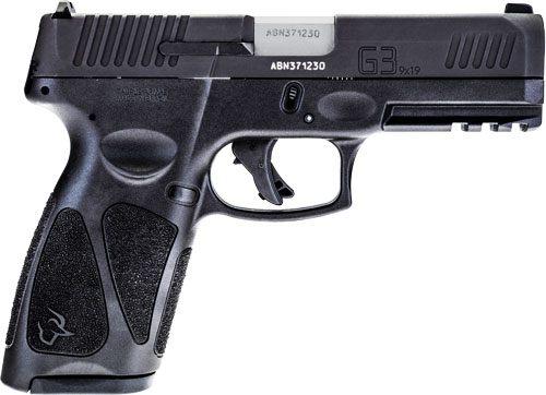 Taurus G3 Tenifer Matte Black 9MM Luger Full Size 17RDS. Steel Sites 4" Barrel