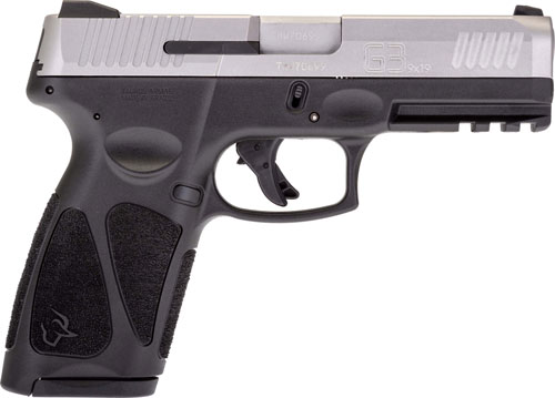 Taurus G3 Matte Stainless Handgun 9MM Luger 15RD Magazines 4.0" Barrel Steel Sights