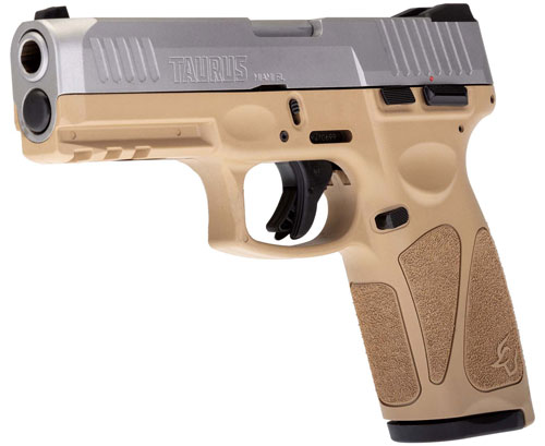 Taurus G3 9mm Luger 4 in Barrel Tan Polymer 15 Rounds Single Action - Taurus - Best Price $227.90