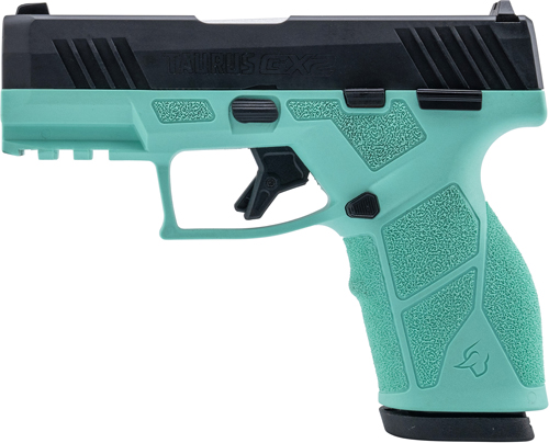 Taurus GX2 9mm 13-Shot Cyan Frame Black Slide Handgun