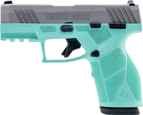 Taurus GX2 GX2 9mm 13-Shot Compact Cyan/Stainless Slide