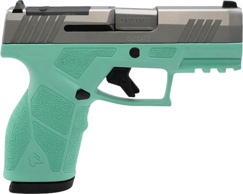 Taurus GX2 TORO Handgun 9MM Luger 13RD Magazine(1) 3.38?? Barrel Cyan Frame/Stainless Slide