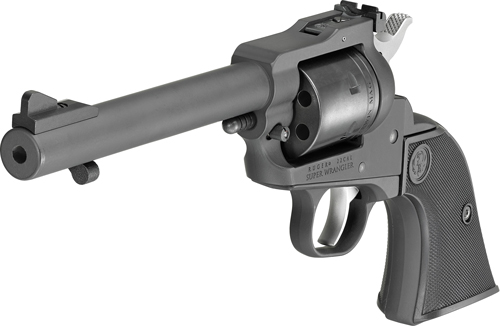 Ruger Super Wrangler 2032 22LR/22WMR Black Revolver